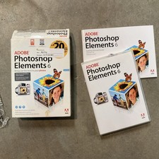 Adobe Photoshop Elements 6 Software - W/ Product Code