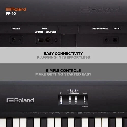 Roland FP-10-88-key-Digital Keyboard-W/ wireless connectivity - Image 3 of 4