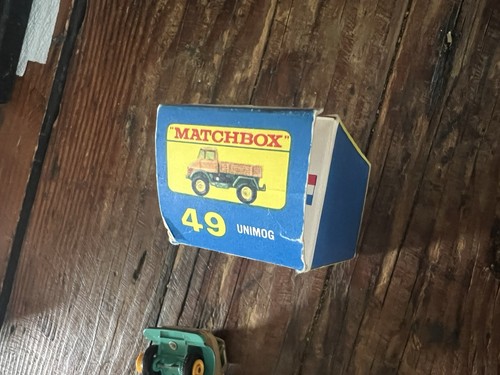 Scatola fiammiferi vintage #49 Unimog con scatola originale - Foto 9 di 10