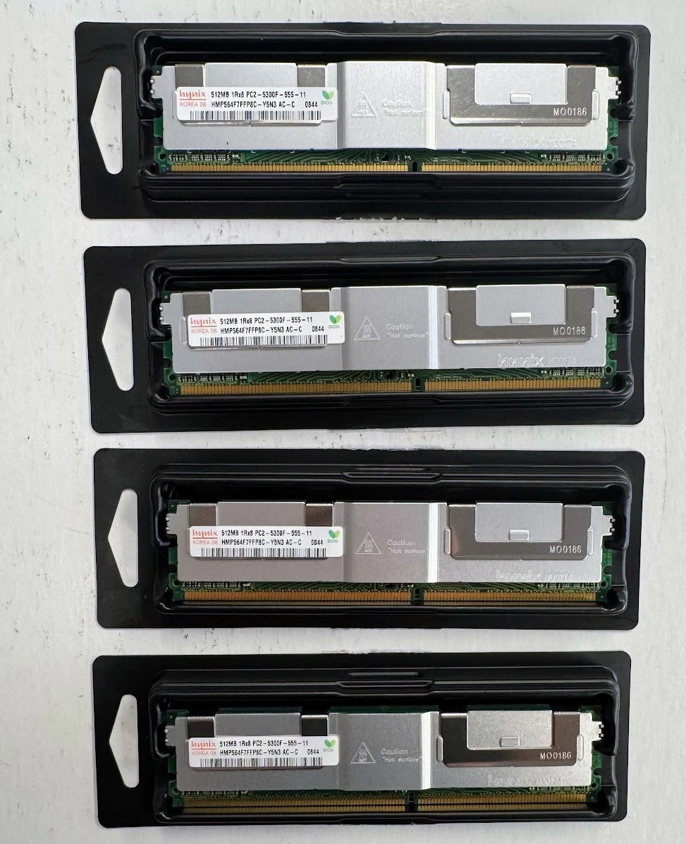 512 Mo PC2-5300 DDR2-667 MHz ECC enregistré CL5 244 broches mini-module