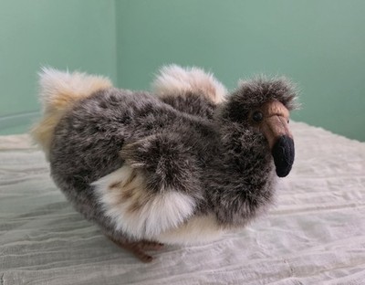 Hansa Retired Extinct Dodo Bird Plush Toy Stuffed Animal 7''