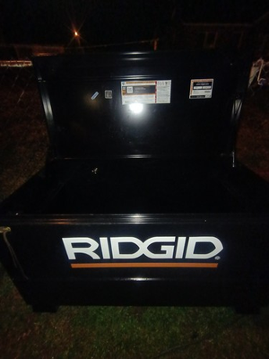 #ad RIDGID HEAVYDUTY GANGBOX TOOLBOX 48quot;Wx 24quot;Dx 28.5quot;H LOCKABLE amp;DURABLE $375.00