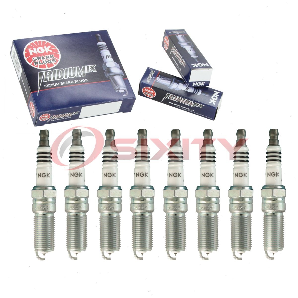 8 pc NGK Iridium IX Spark Plugs for 2019 Chevrolet Suburban 3500 HD 6.0L V8 tg
