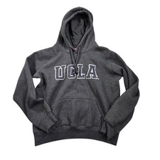 UCLA Bruins Hoodie Sweatshirt Mens Medium Gray NCAA Basketball Colosseum