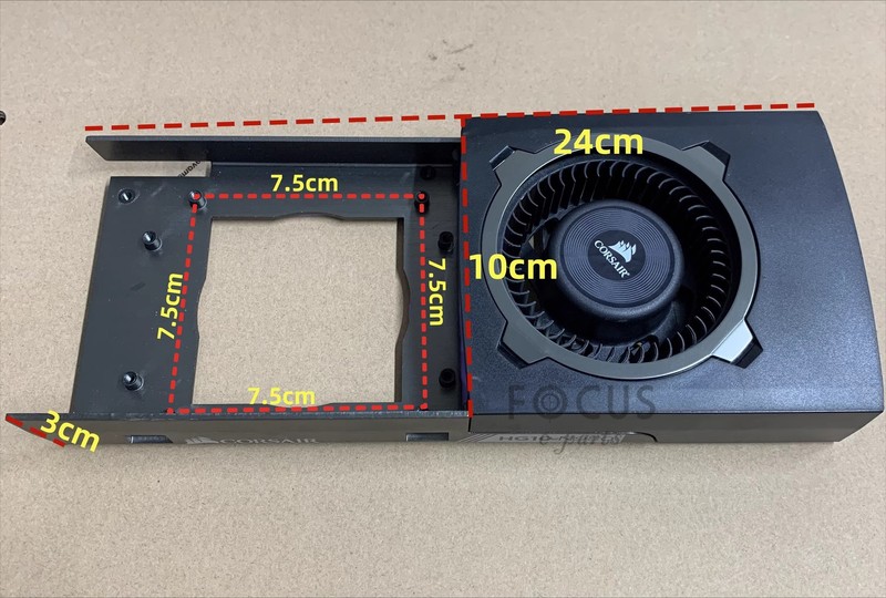 HG10 N980 GPU Graphics Card Water Cooling Fan CORSAIR HG10 N980 24CM