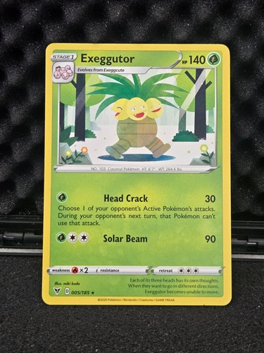 Exeggutor 005/185 Rare Vivid Voltage Pokemon Near Mint