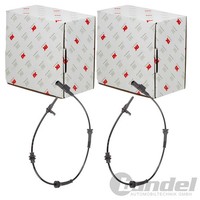 2X Nk ABS-SENSOREN Hinten Passend FÜR Fiat Doblo Links+Rechts | 292369