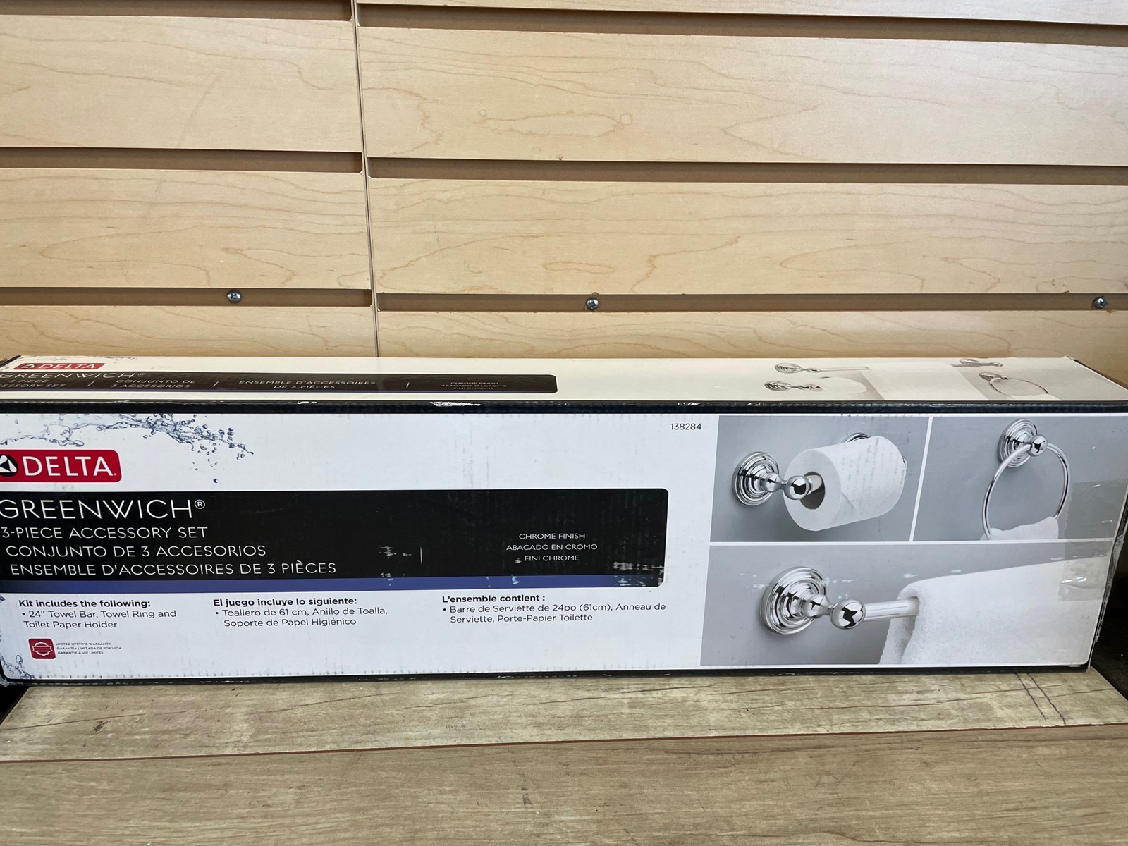 Bar Kit In Polished Chrome 138284