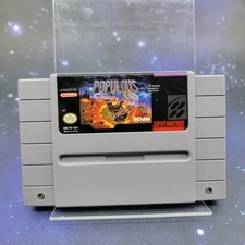 Populous Nintendo SNES Super Nintendo Game Cartridge SNS-PO-USA Acclaim 1991
