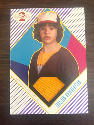 2019 STRANGER THINGS 2 DUSTIN HENDERSON COSTUME RELIC (CR-DS) SP 23/25 (RARE)