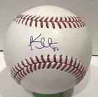 KYLE HARRISON Signed Official MLB Baseball - Milwaukee Brewers - JSA
