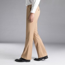Men Bell Bottom Flared Pants Slim Retro 70s Formal Dress Bootcut Trousers Casual