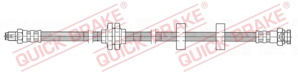 Vorderachse Links Quick Brake 37.915 Bremsschlauch FüR ,Fiat,Lancia-image