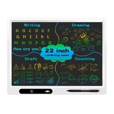 22" Kids  Adult Color LCD Drawing  Writing Board - Premium Gift Idea, Large...