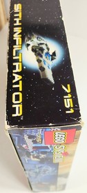 LEGO Star Wars: 7151 SITH INFILTRATOR w/Box & Instructions, *NO MINIFIGURE*