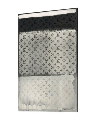 Brand Leinwand Bild Dekoration Wandbild Luxus Lifestyle Logo Mark Rothko Stil