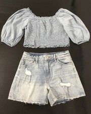 Girl s Zara And Art Class Outfit Set Top And ...