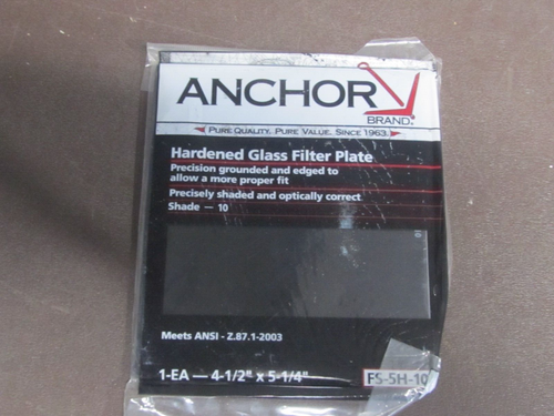 SHADE 10  4.5"x5.25" GLASS WELDING HELMET LENS 4-1/2" x 5-1/4" - Afbeelding 3 van 3