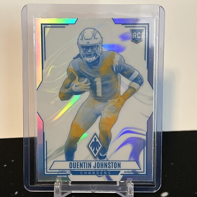 2023 Panini Phoenix - Contours Quentin Johnston (RC) CHARGERS