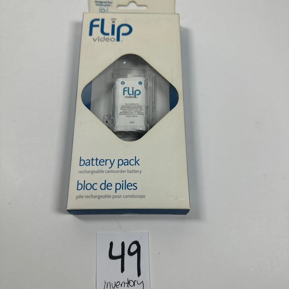 Batería de video abatible original genuina OEM (ABT1W) Foto 4 de 4