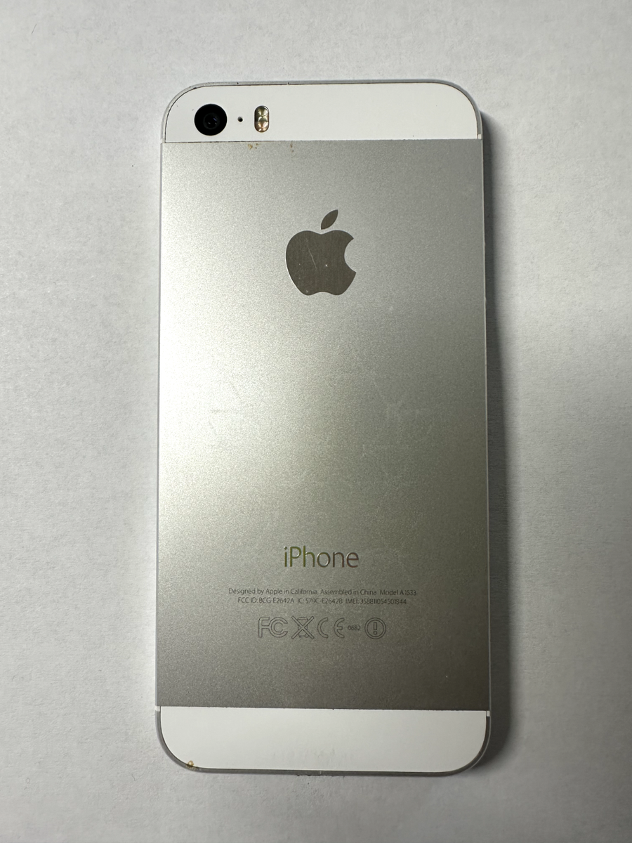 Apple iPhone 5s シルバー Apple iPhone 5s - 16 GB - Silver (Unlocked) for sale online