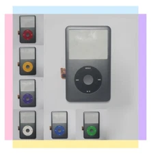 For iPod classic Gray Front cover with clickwheel housing kit assembly A1238