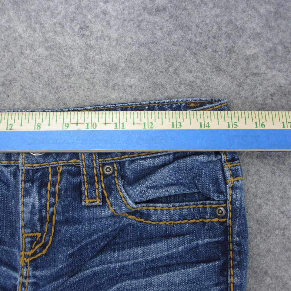 Vigoss Jeans Women's 2/3 Blue Medium Wash Boot Cut Jeans - Image 3 of 4