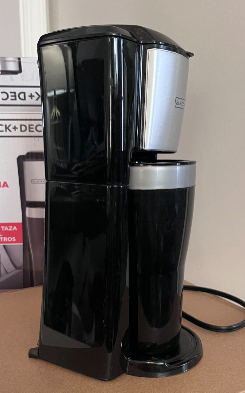 Black and Decker Single Serve Coffeemaker Coffee Mug Automatic Maker