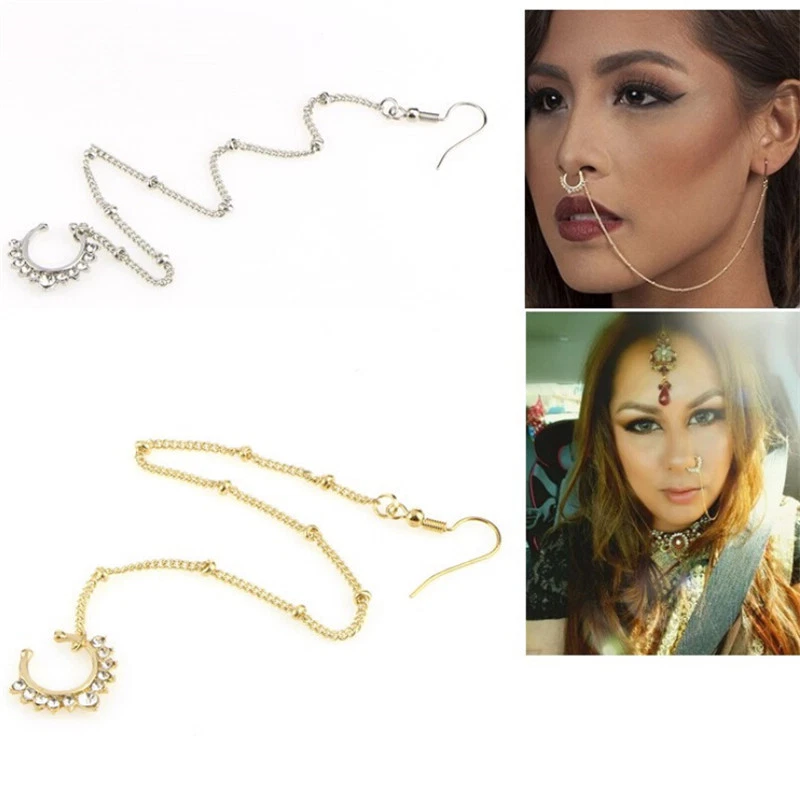 Septum to ear chain deals