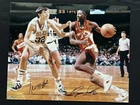 Dominique Wilkins & Kevin McHale Autographed Photo - Sport Centre COA #24421