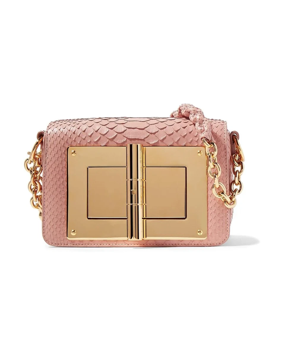 Tom Ford Medium Python Natalia Chain Bag