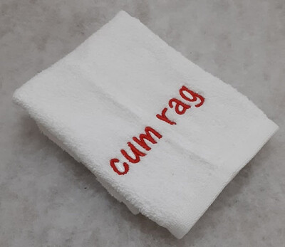 ADULT Embroidered Towel Cum Rag