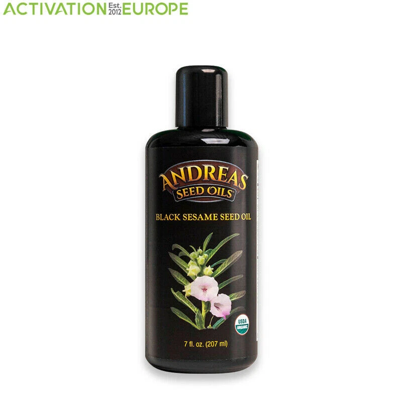 ANDREAS SEED OILS™ Organic Black Sesame Seed Oil by Andreas Seed Oils. Excellent antioxidant - 207m
