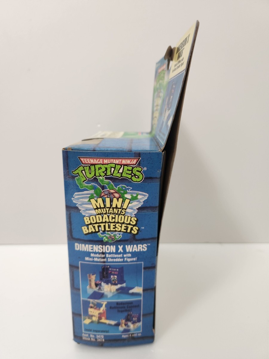 TMNT Mini Mutants Playset Dimension X Wars MISB Sealed NEW UNUSED