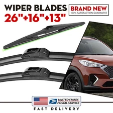 Front + Rear Wiper Blades Set fit 2015-2020 Hyundai Tucson Windshield Durable US