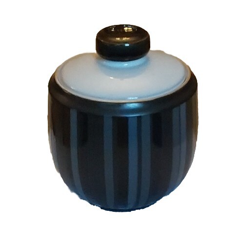 Denby Jet Stripe Sugar Bowl With Lid eBay
