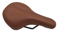 Fahrradsattel Cube Natural Fit Sequence Comfort Memory Foam Braun Sattel