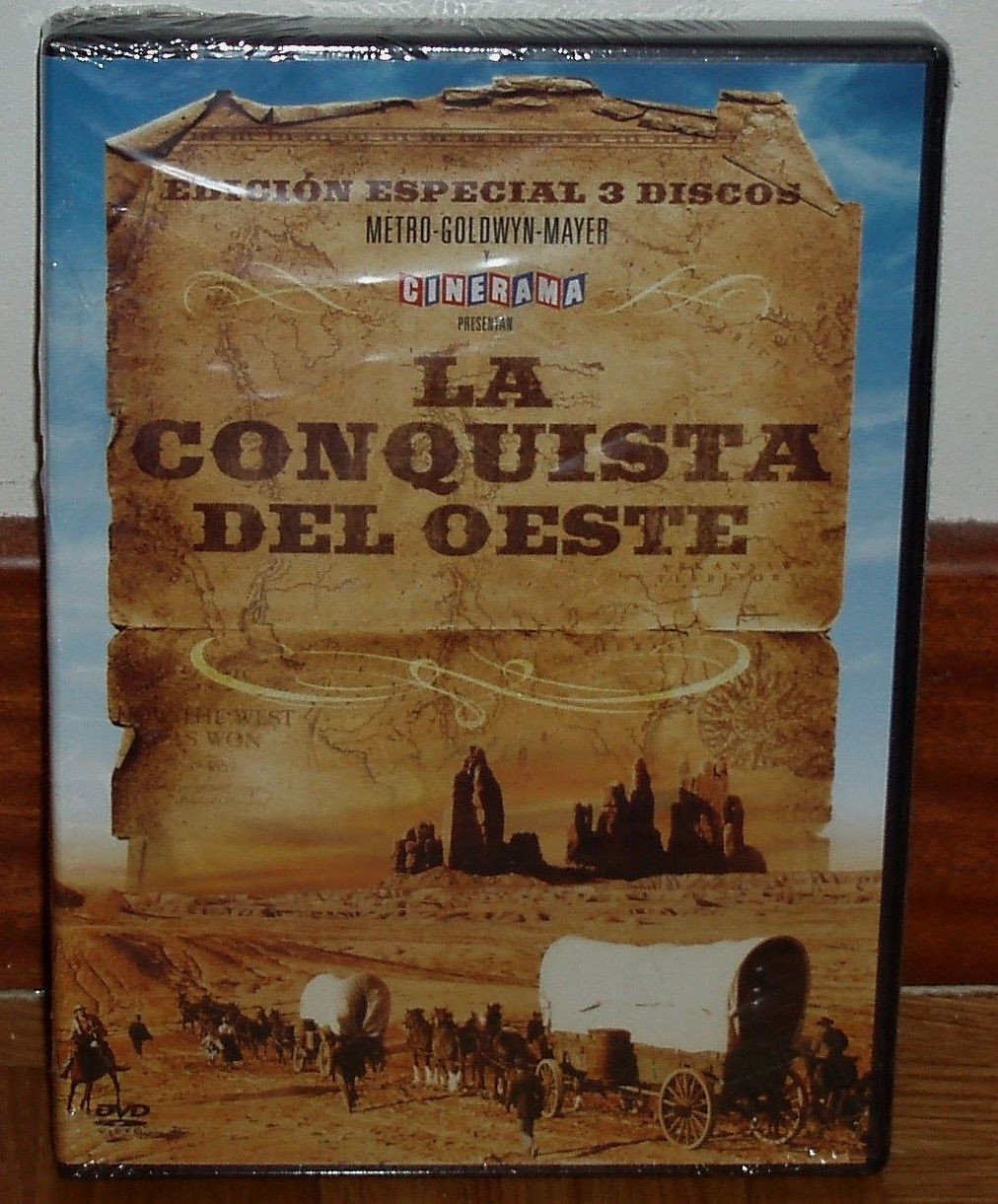 La Conquista Del West Edizione Speciale 3 DVD Sigillato Nuovo Western R2