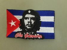 Che Guevara Embroidered Iron On Patch. 