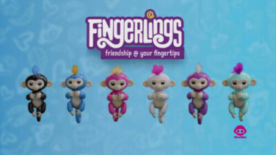 WOWWEE FINGERLINGS BABY MONKEY NEW IN SEALED PACK