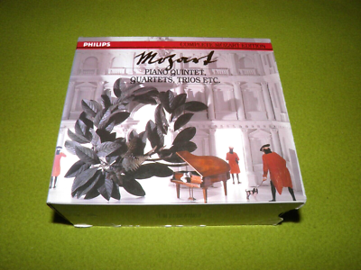 Mozart Piano Quintet Quartets Trios Complete Beaux Arts Philips