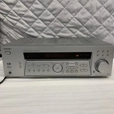 Sony Receiver Stereo Tuner  K740P 5.1 Channel 80 Watt FM Surround Sound Silver