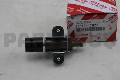 A-3 2581917020 Genuine Toyota VALVE ASSY, VACUUM REGULATING 25819