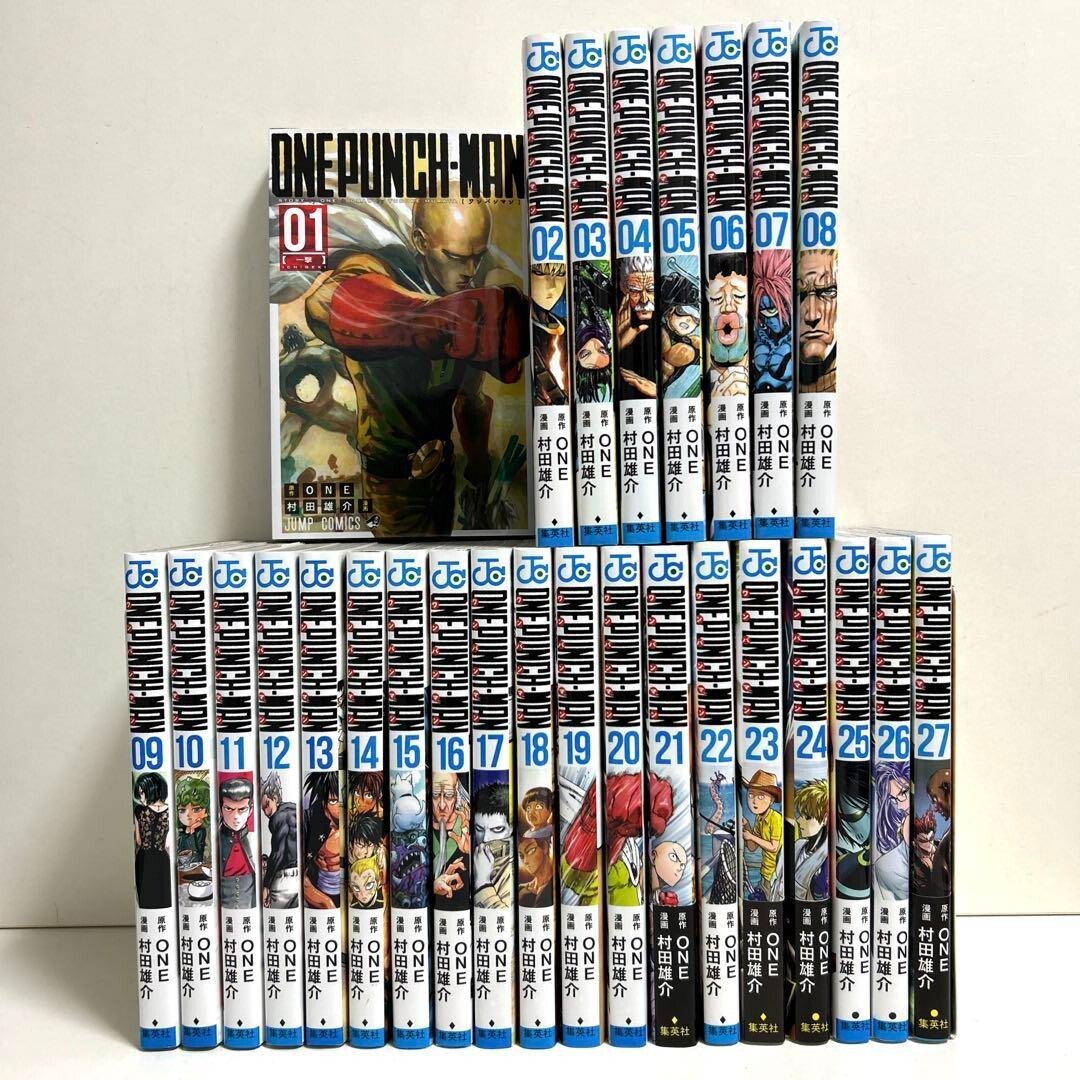 One Punch Man Vol.1-27 books Japanese language Manga Comics JP ver