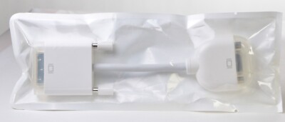 New Genuine OEM APPLE 607-1158 DVI to VGA Video Adapter Mac Pro G4 G5 SEALED