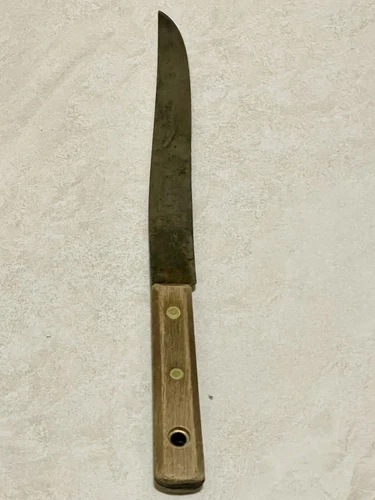 Antique 8" Blade Fine Carbon Fillet Boning Knife USA