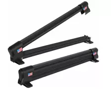 OUTPRIZE Ski Rack for Roof Rack, Extended Version Aluminum Snowboard Rack wit...