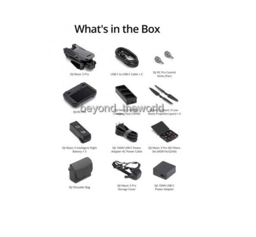 DJI Mavic 3 Pro Fly More Combo (DJI RC) Kamera Drohne (3 Akkus) - Bild 2 von 2
