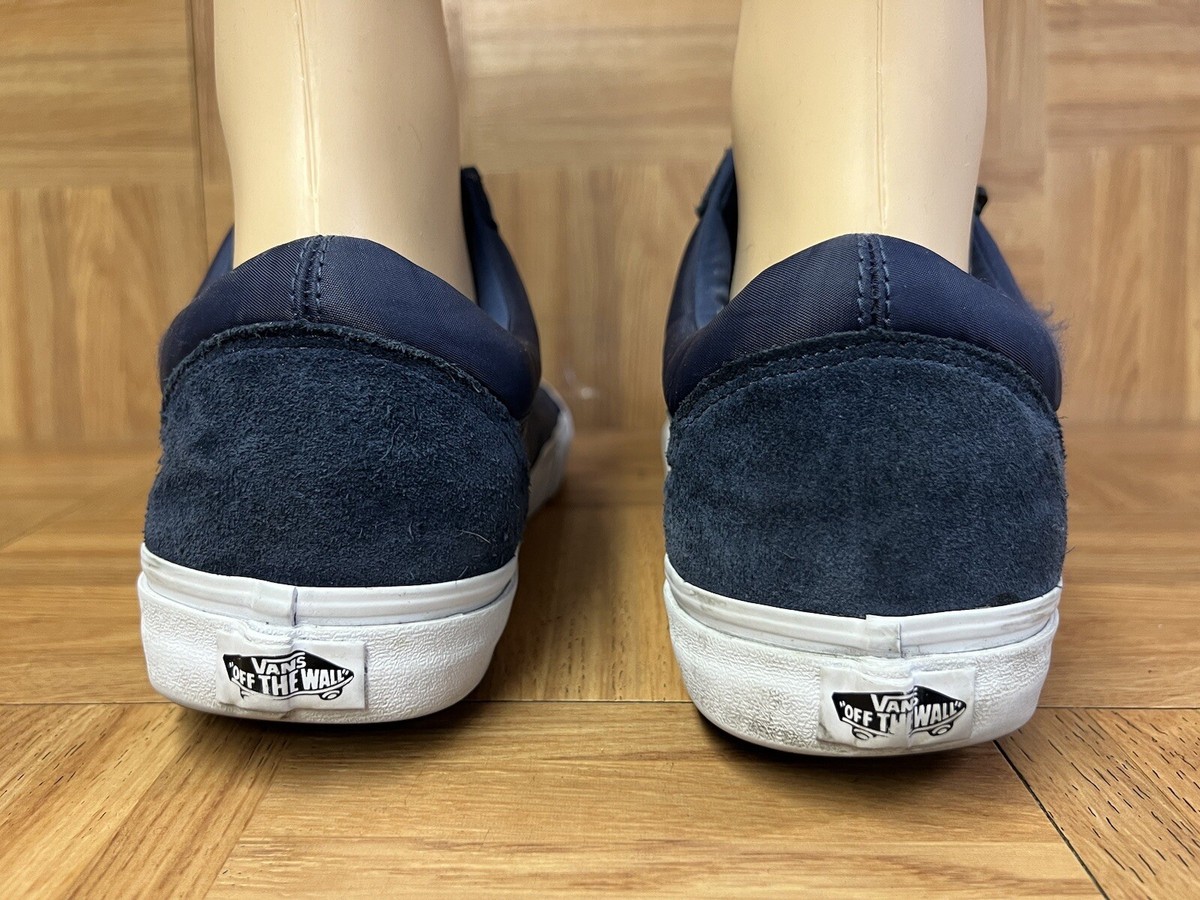 希少　Representing Convicts RARE🔥 Sz 13 - VANS Prison Issue Navy Hook And Loop Old