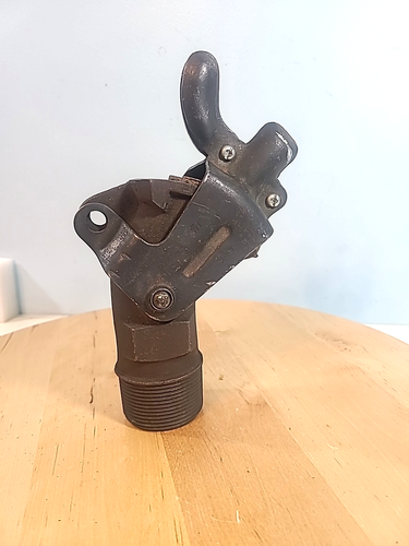 "Válvulas de cañón grifo puerta mango corto de hierro fundido B + K melaza Ga 1 1/2""", - Imagen 1 de 20